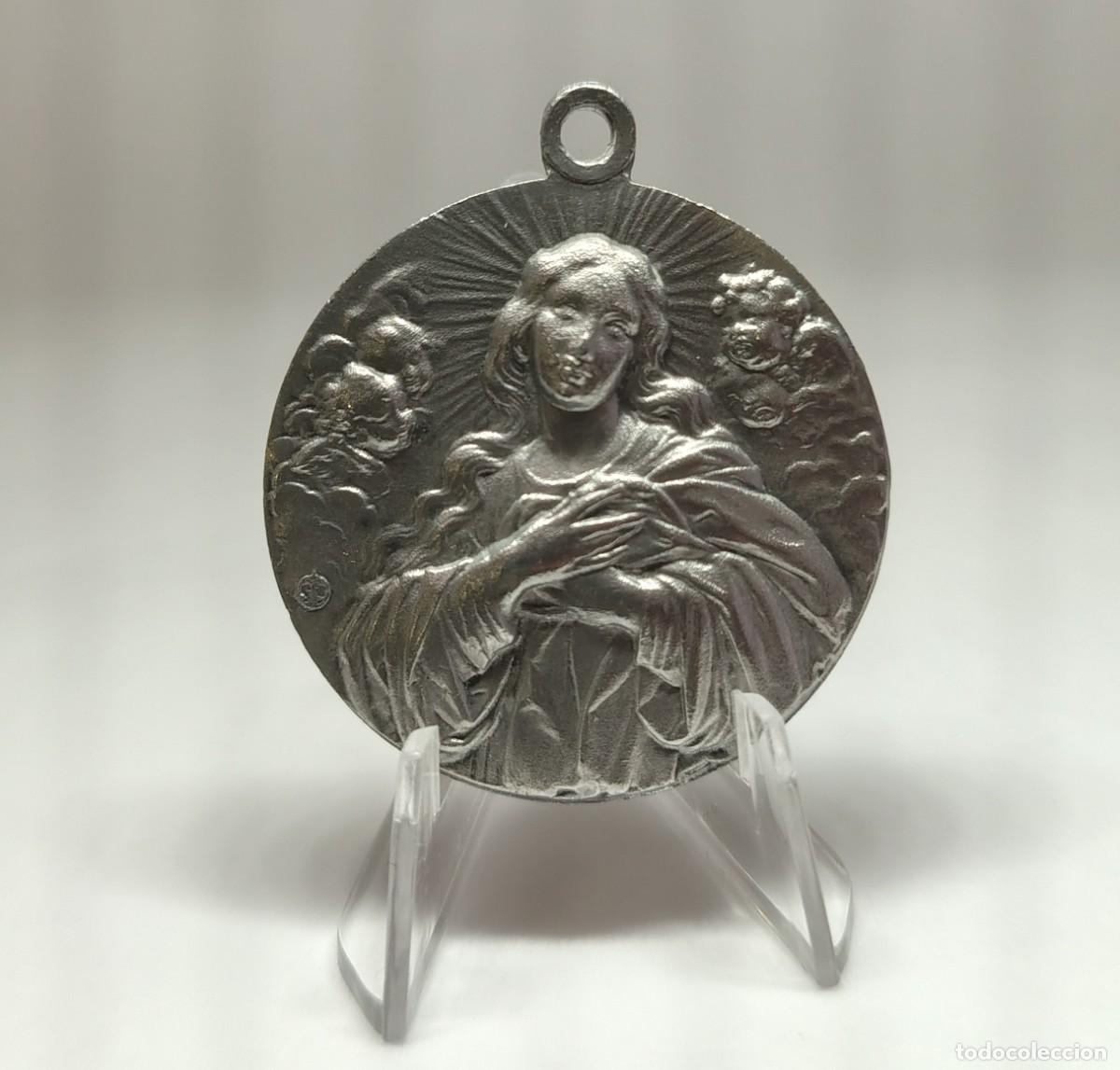 Antig&uuml;edades: Medalla religiosa / Colgante : INMACULADA CONCEPCI&Oacute;N. M262