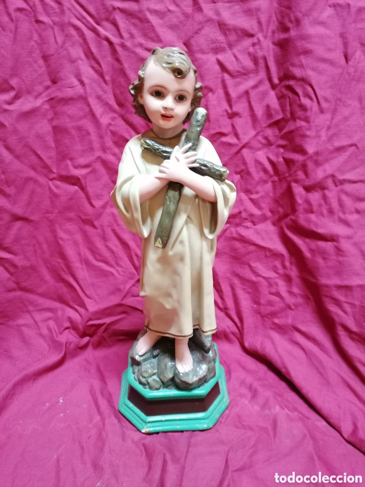 Antig&uuml;edades: Escultura ni&ntilde;o s XlX yeso