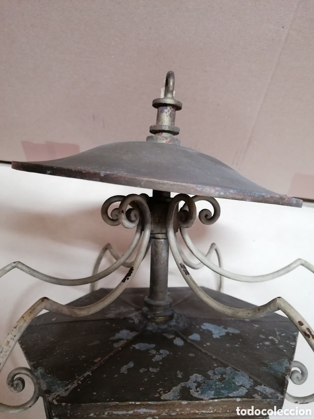 Antig&uuml;edades: Farol del s XIX gas&oacute;geno - Foto 7