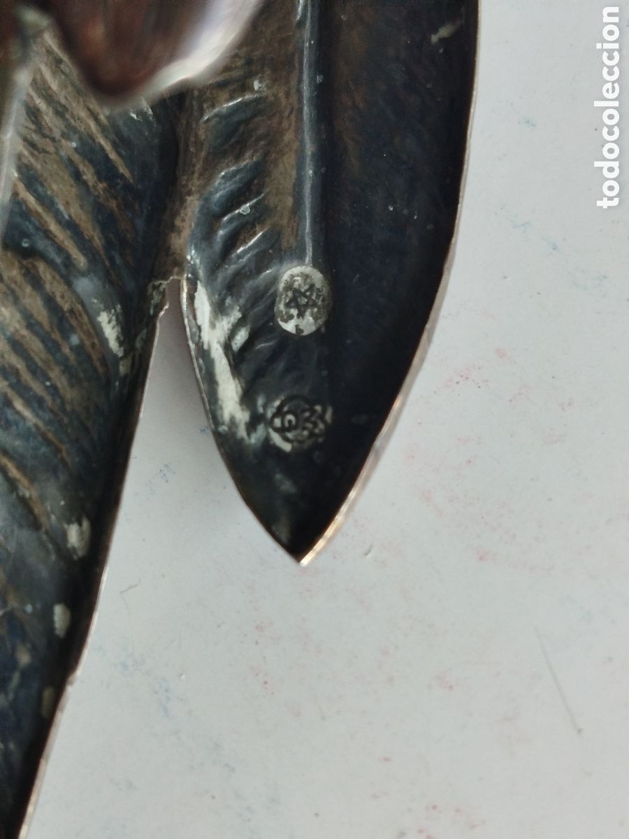 Antig&uuml;edades: GRAN FAISAN DE PLATA CONTRASTADA. 222 GR. - Foto 3