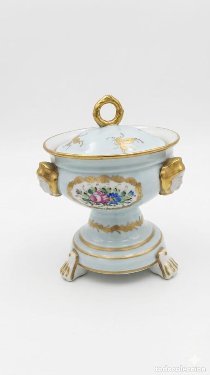 Antig&uuml;edades: ceramica francesa pintada a mano
