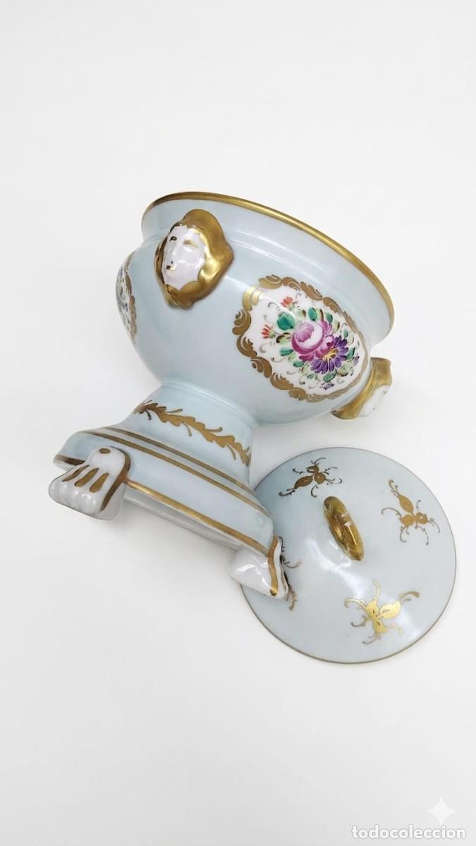 Antig&uuml;edades: ceramica francesa pintada a mano - Foto 2