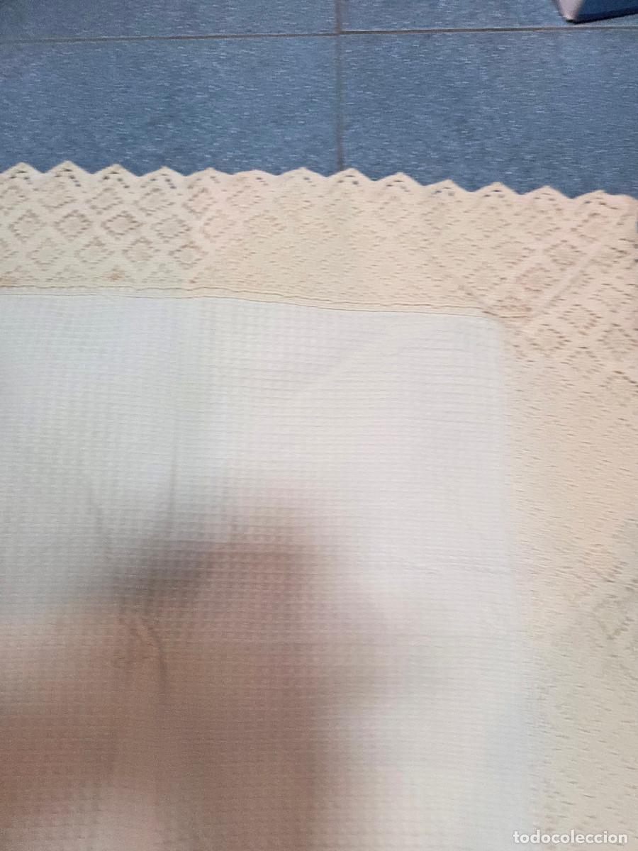 Antig&uuml;edades: funda de almohadon vintage - Foto 3