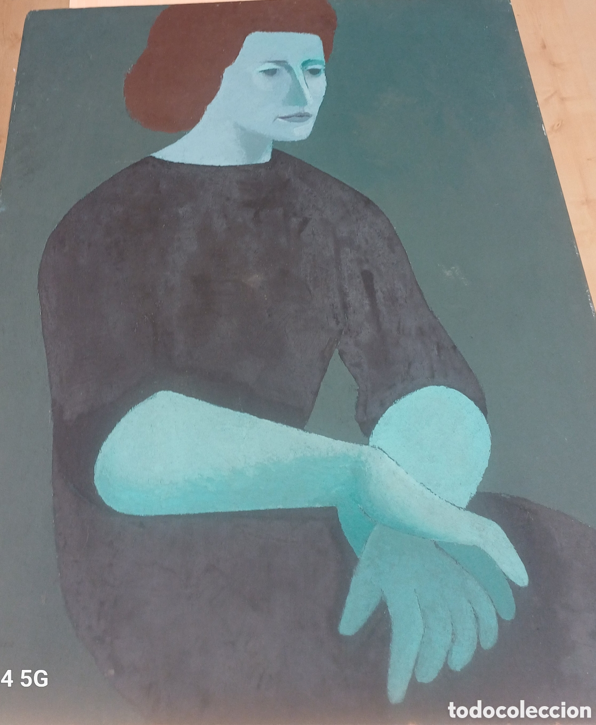 Antig&uuml;edades: PINTURA JOAN FERRER ANY 1964
