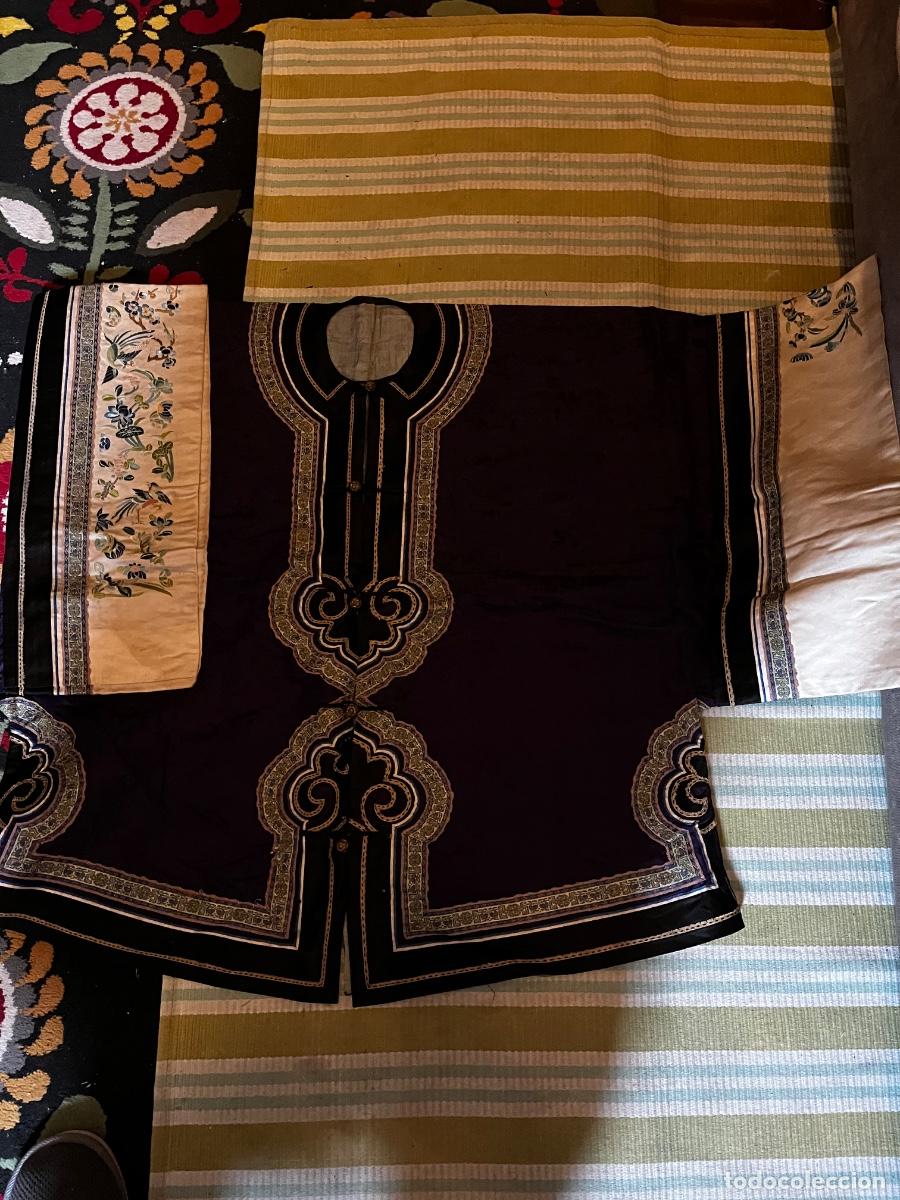 Antig&uuml;edades: Kimono Japan antigo bordado la mano