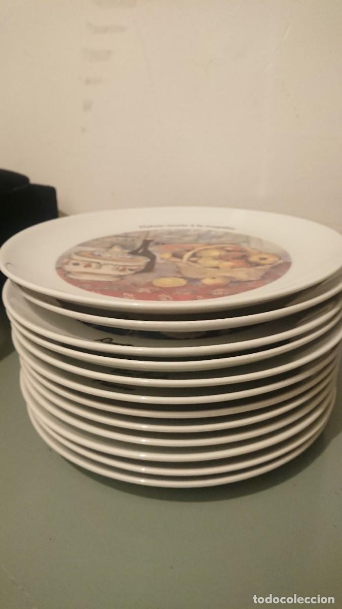 Antig&uuml;edades: Coleccion de 12 platos porcelana PIATTI D'AUTORE, TOGNANA