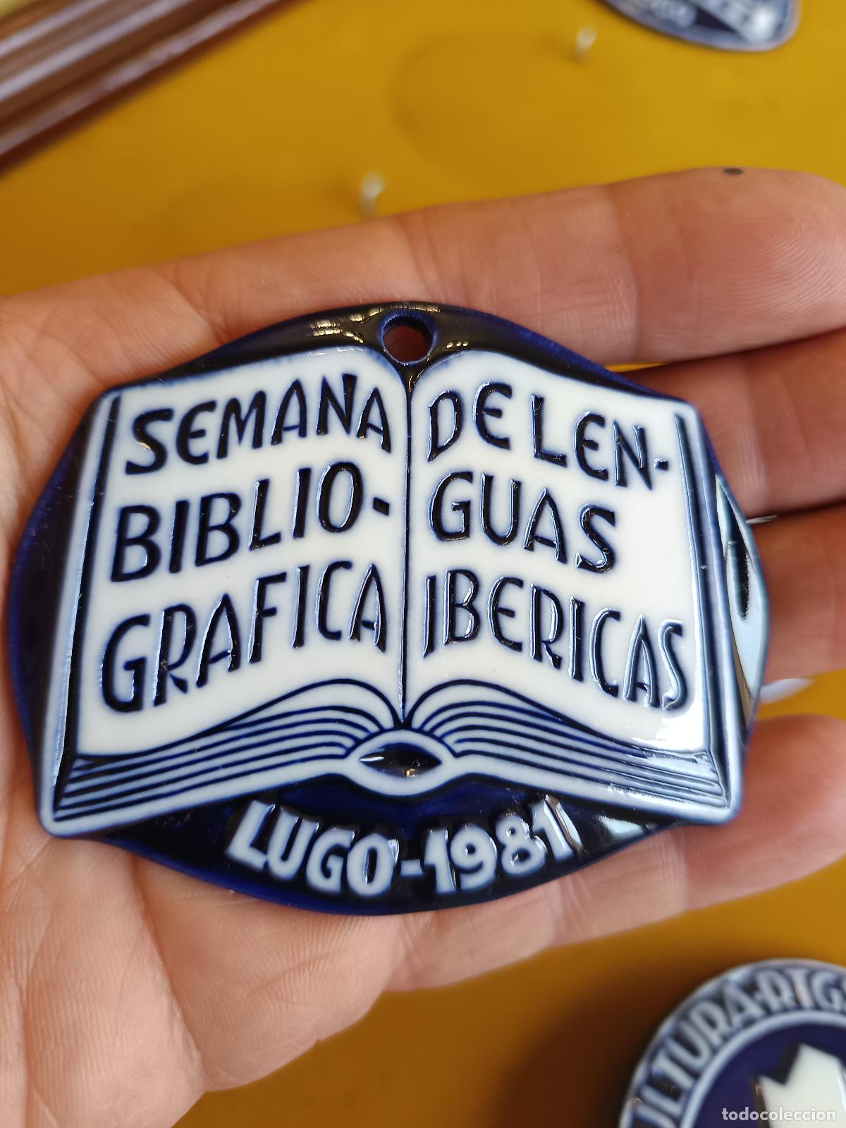 Antig&uuml;edades: MEDALLA SARGADELOS I SEMANA BIBLIOGRAFICA DE LENGUAS IBERICAS, LUGO 1981