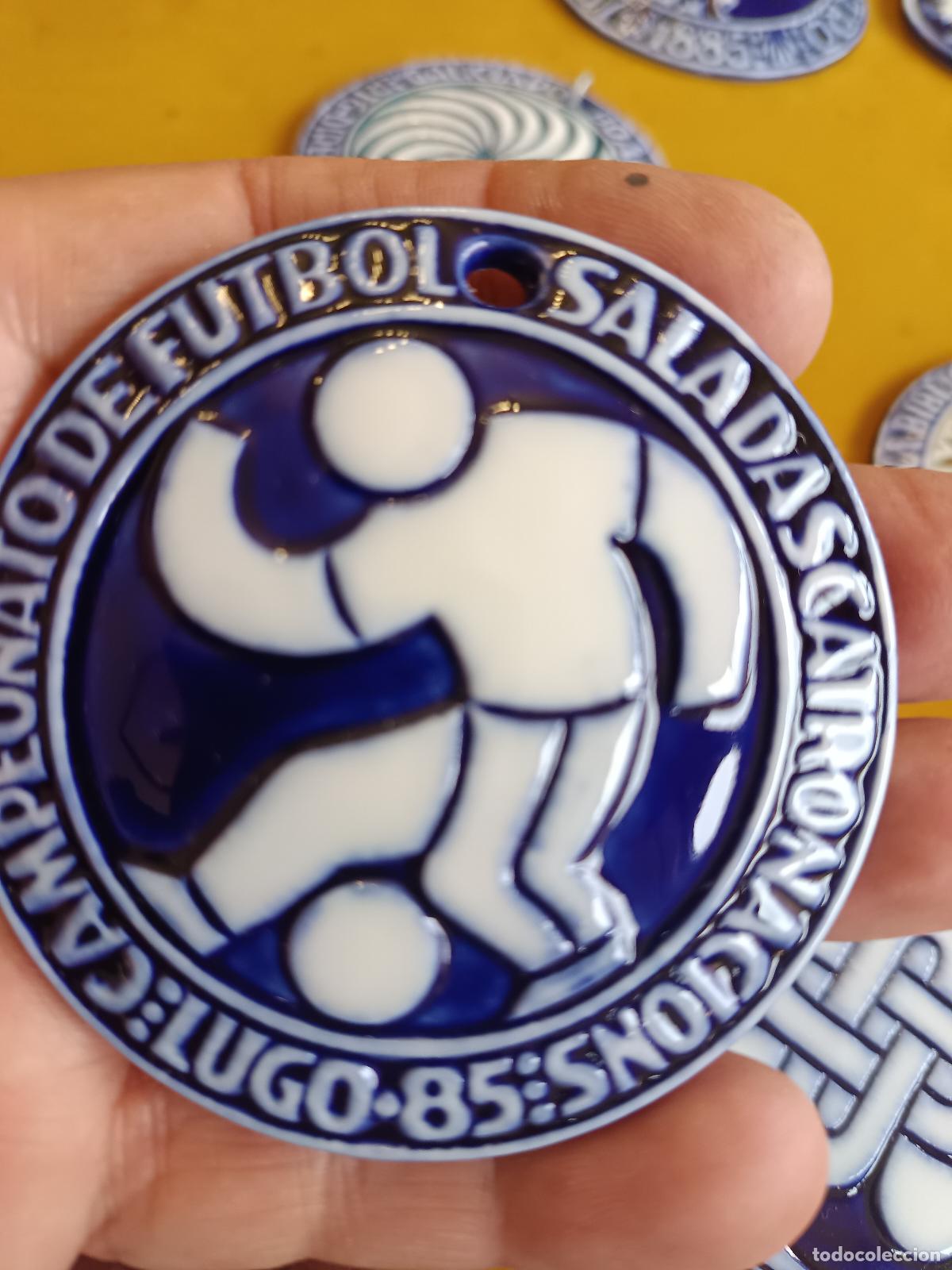 Antig&uuml;edades: MEDALLA SARGADELOS CAMPEONATO DE FUTBOL SALA DAS CATRO NACIONS LUGO 1985