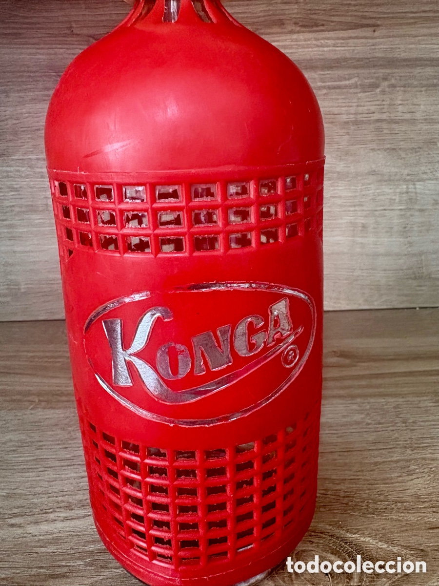 Antig&uuml;edades: Botella Sif&oacute;n marca Konga - Foto 3