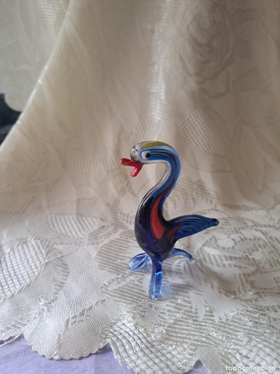 Antig&uuml;edades: Bonito cisne de cristal de murano. - Foto 3