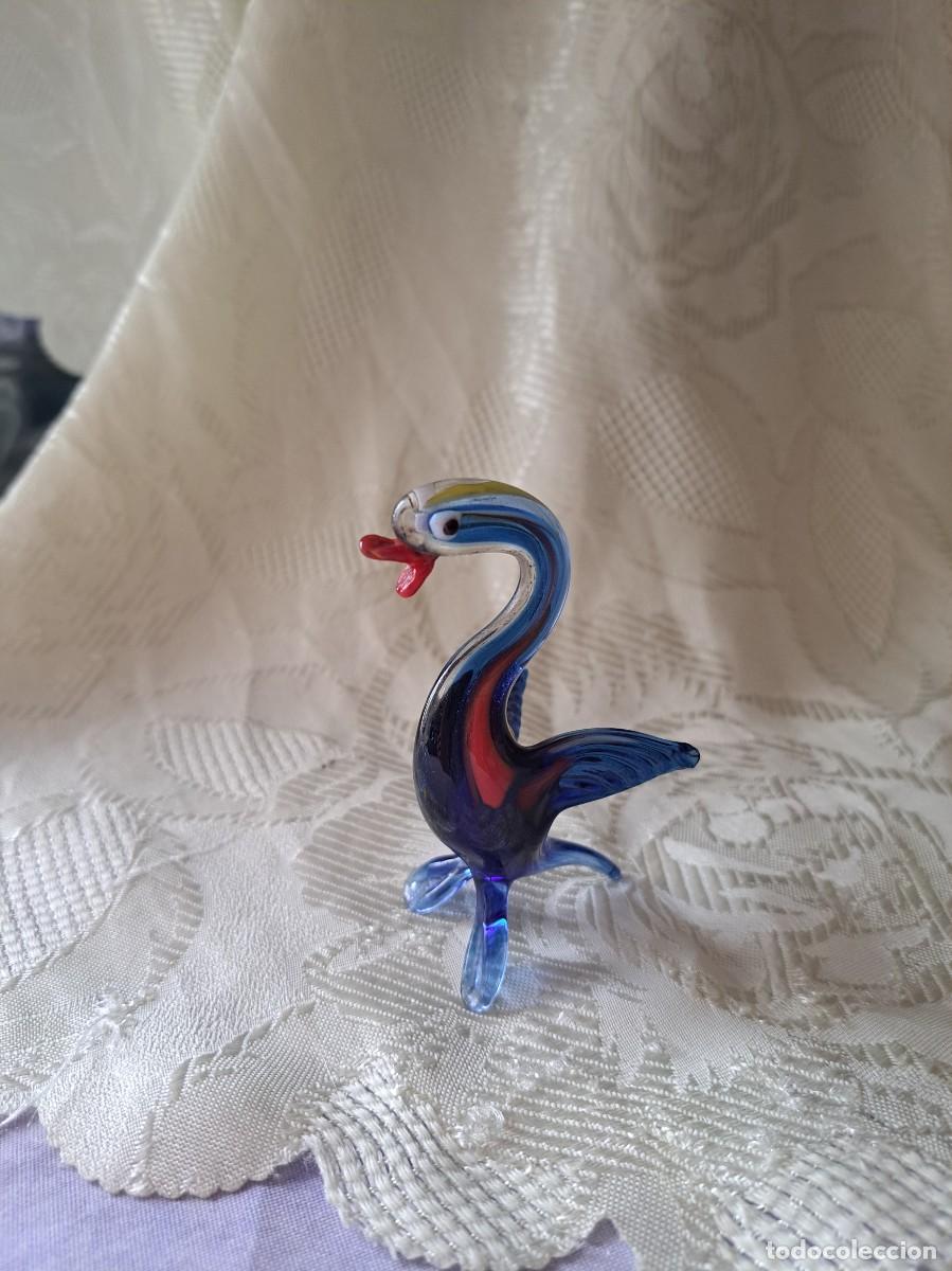 Antig&uuml;edades: Bonito cisne de cristal de murano. - Foto 4