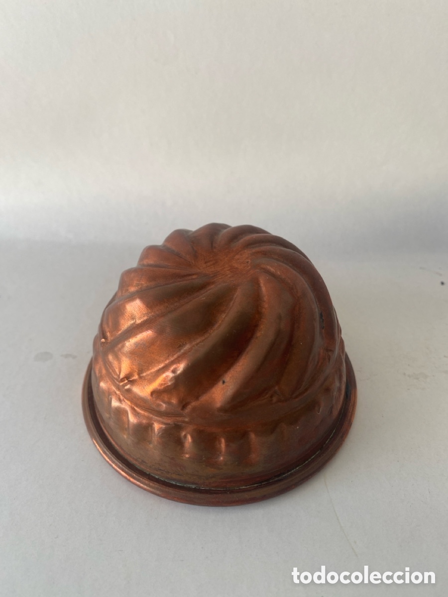Antig&uuml;edades: Molde de cobre para reposteria de principios del Siglo XX