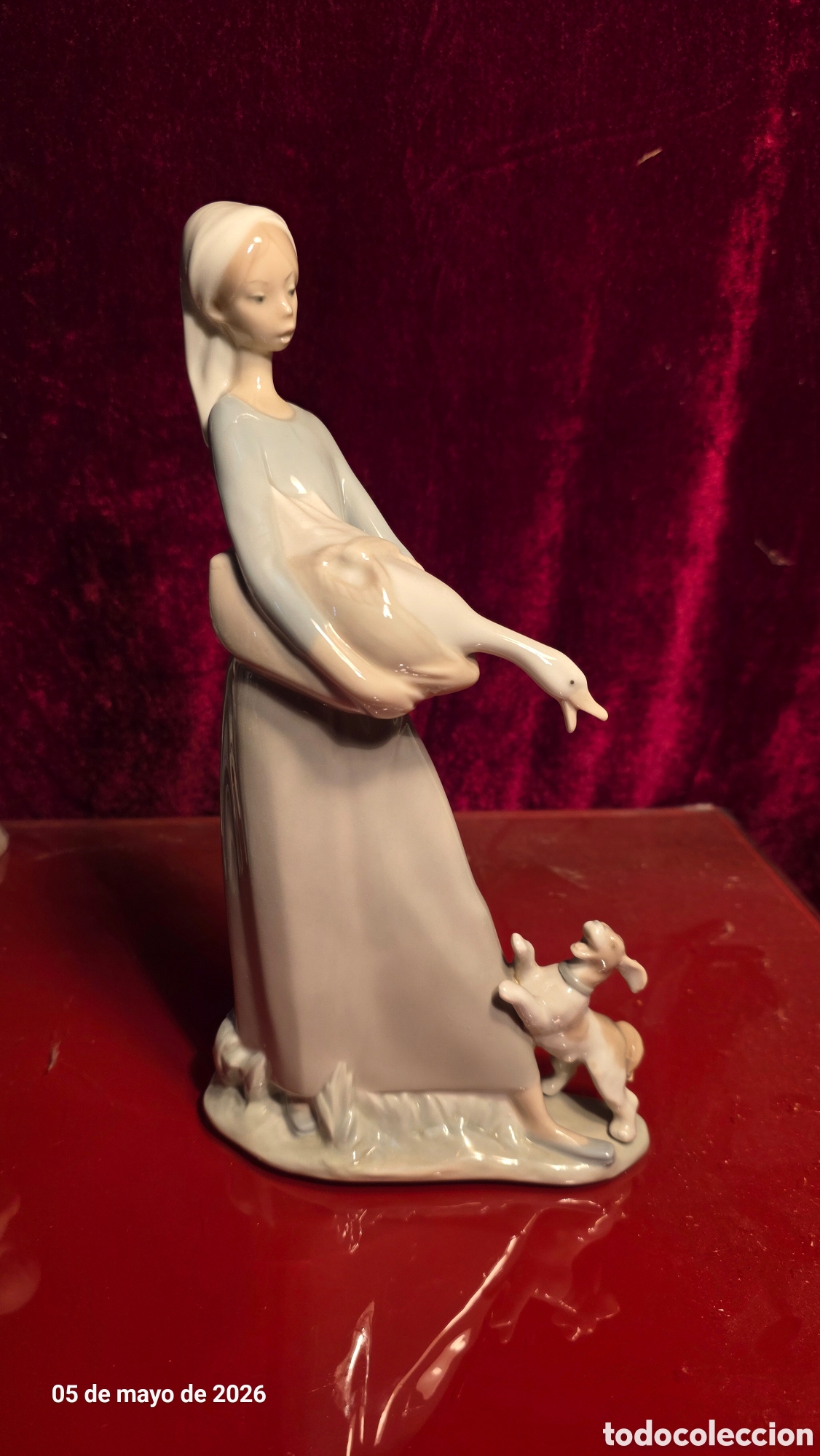 Antig&uuml;edades: Figura porcelana lladro