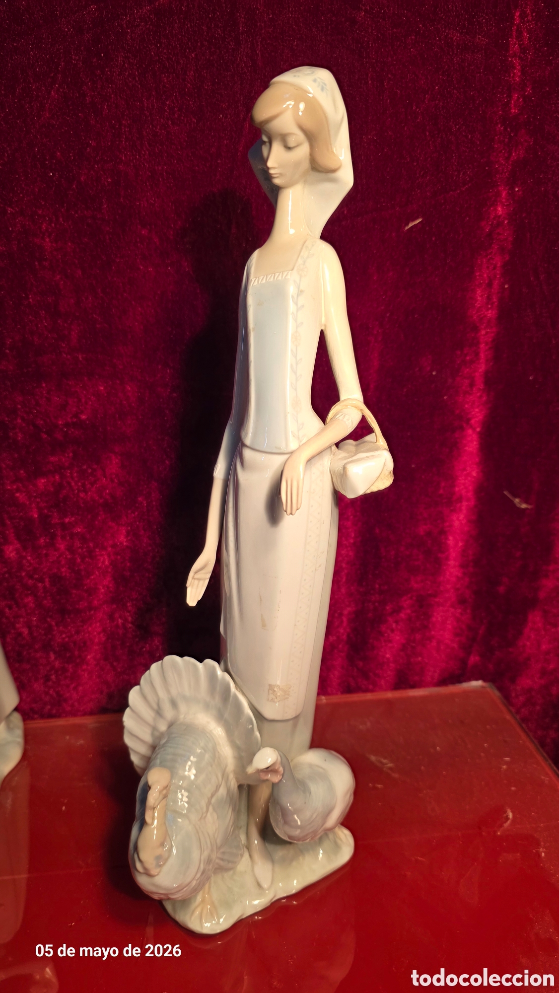 Antig&uuml;edades: Figura porcelana lladro