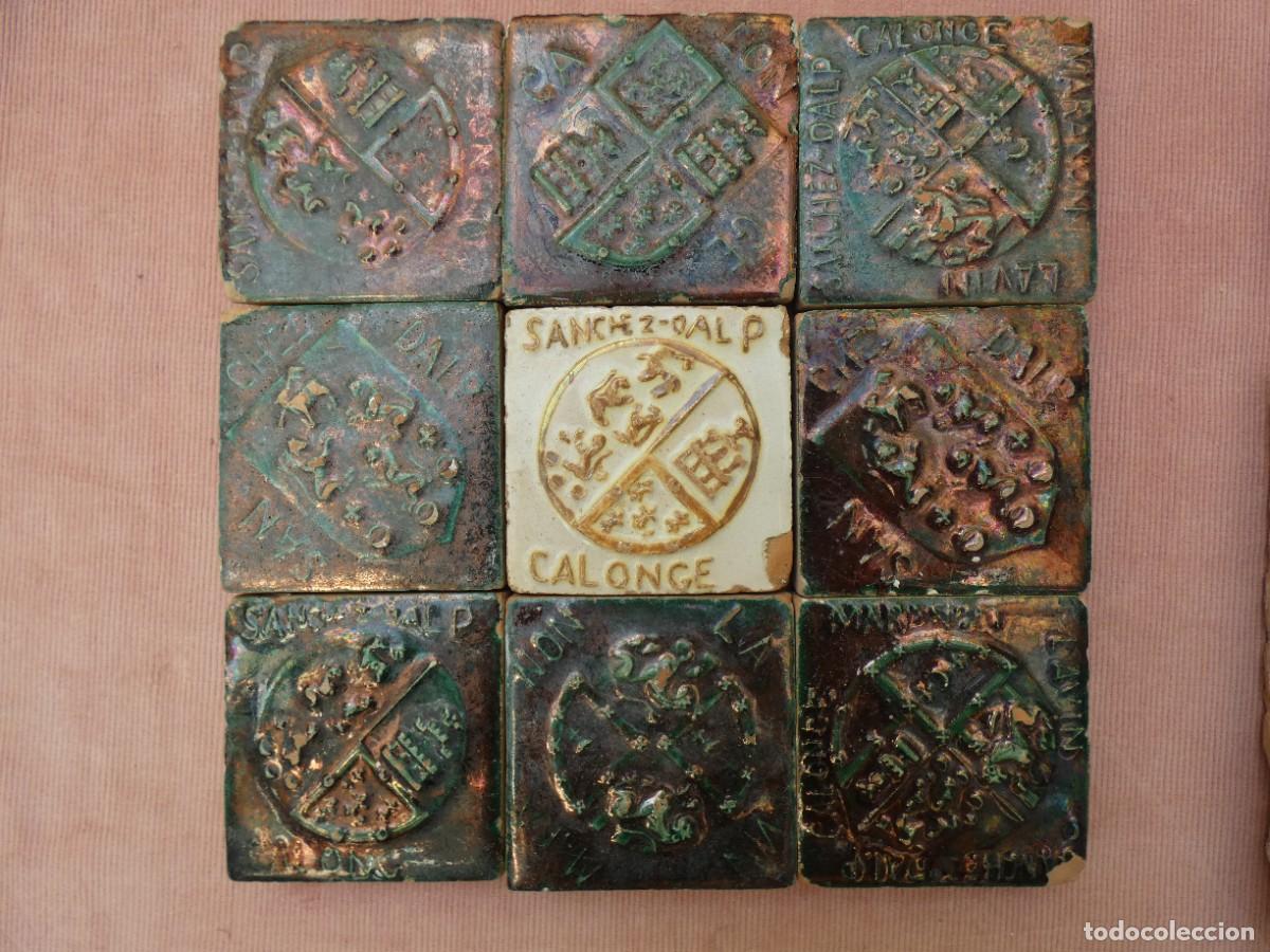 Antig&uuml;edades: Azulejo, Azulejos Espa&ntilde;ol Sevilla Palacio S&aacute;nchez Dalp