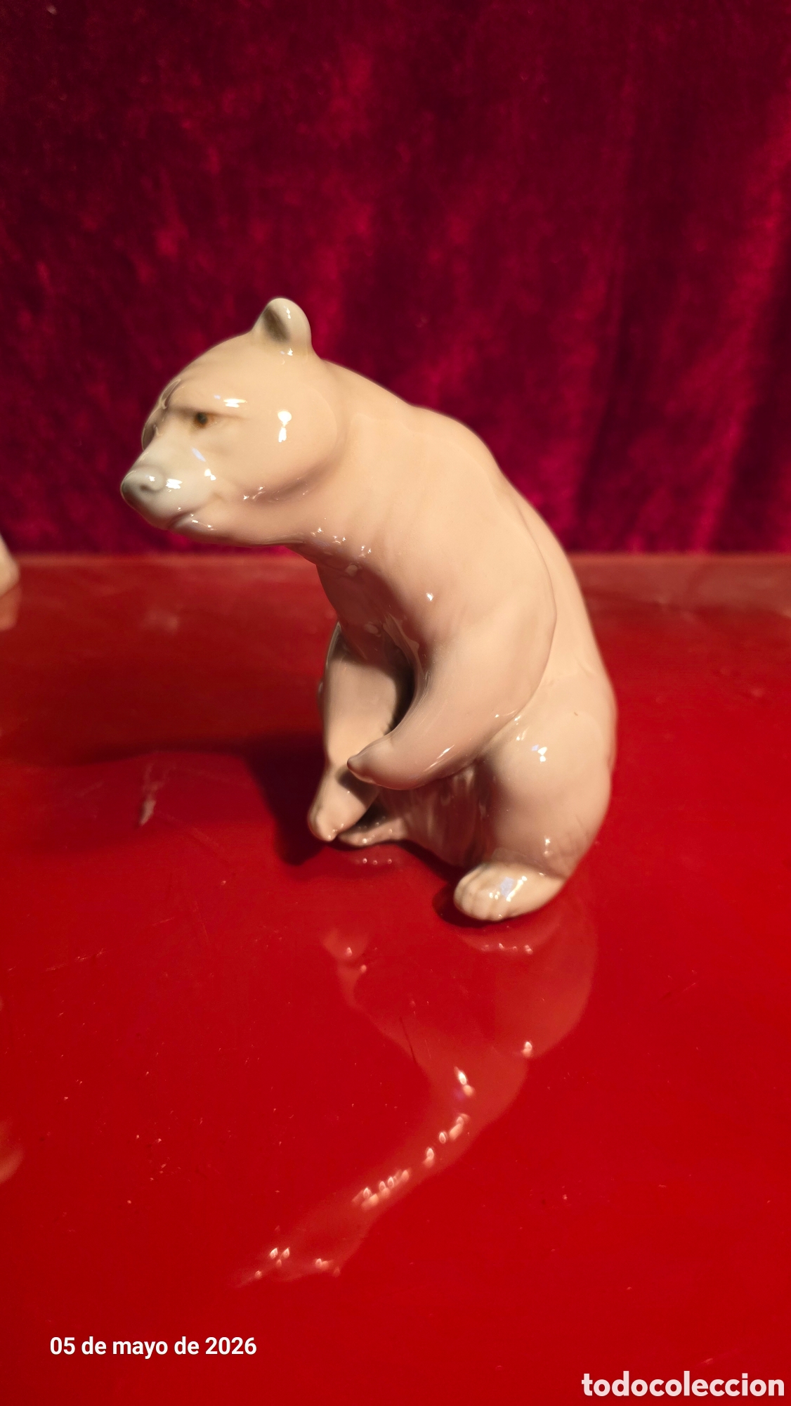 Antiques: Figura porcelana lladro oso bonachon