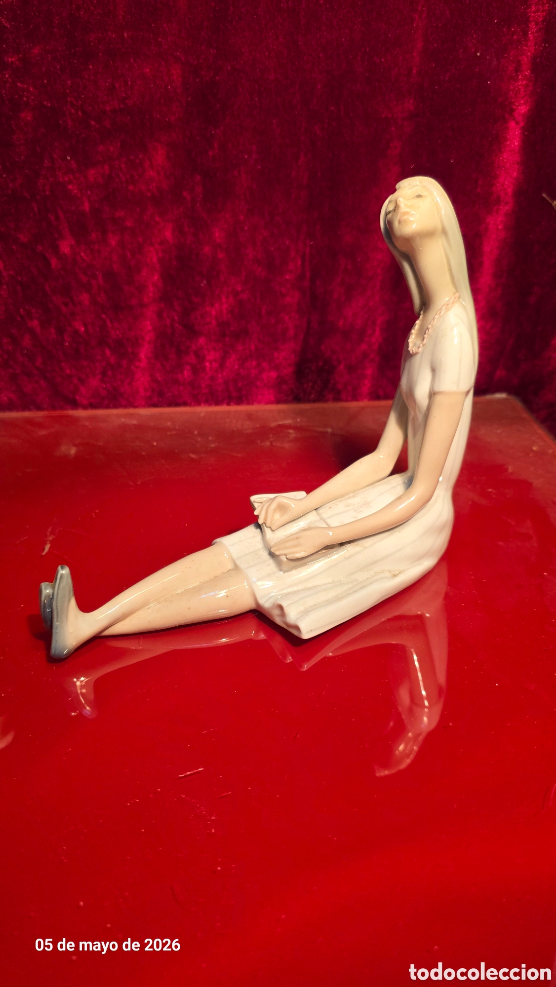 Antiguidades: Figura porcelana lladro