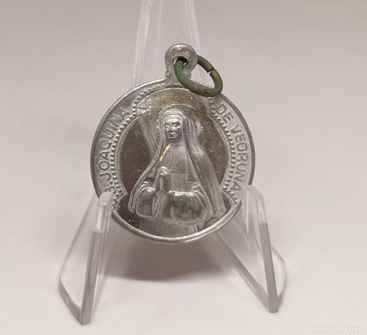 Antig&uuml;edades: Medalla religiosa / Colgante: JOAQUINA DE VEDRUNA - PIUS XII PONT. MAX. M282