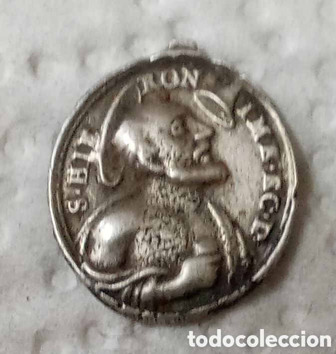 Antig&uuml;edades: MEDALLA DE PLATA MUY ANTIGUA - Foto 2