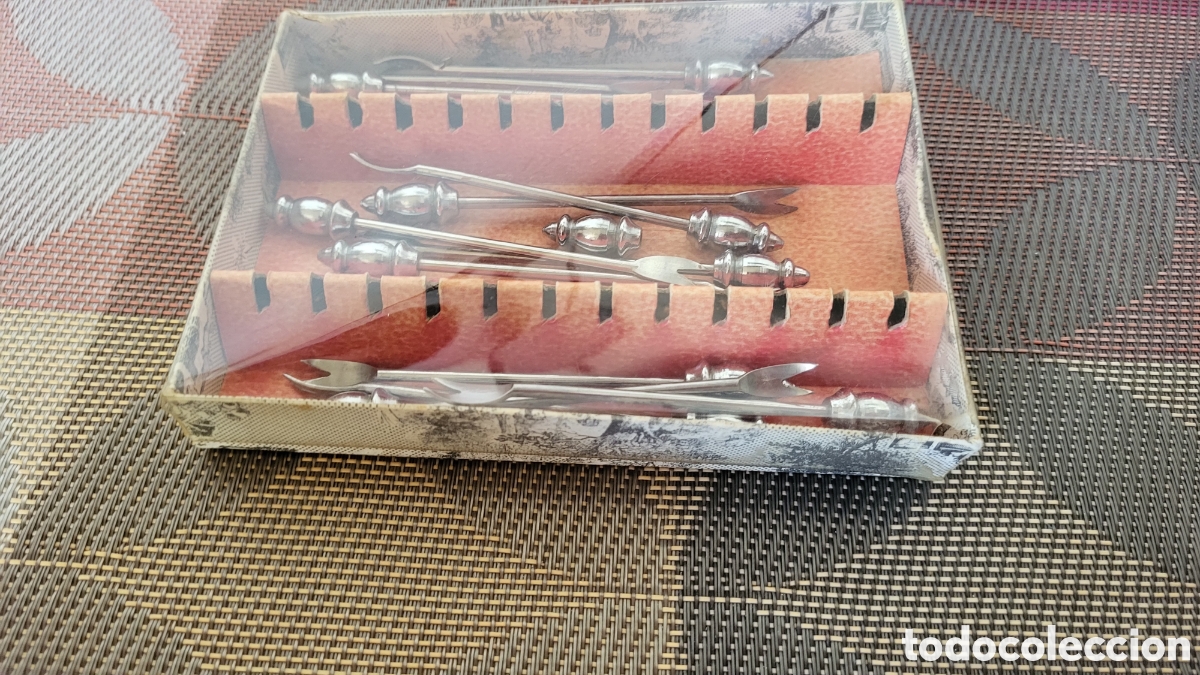 Antig&uuml;edades: Palillos aperitivos marisco - Foto 3