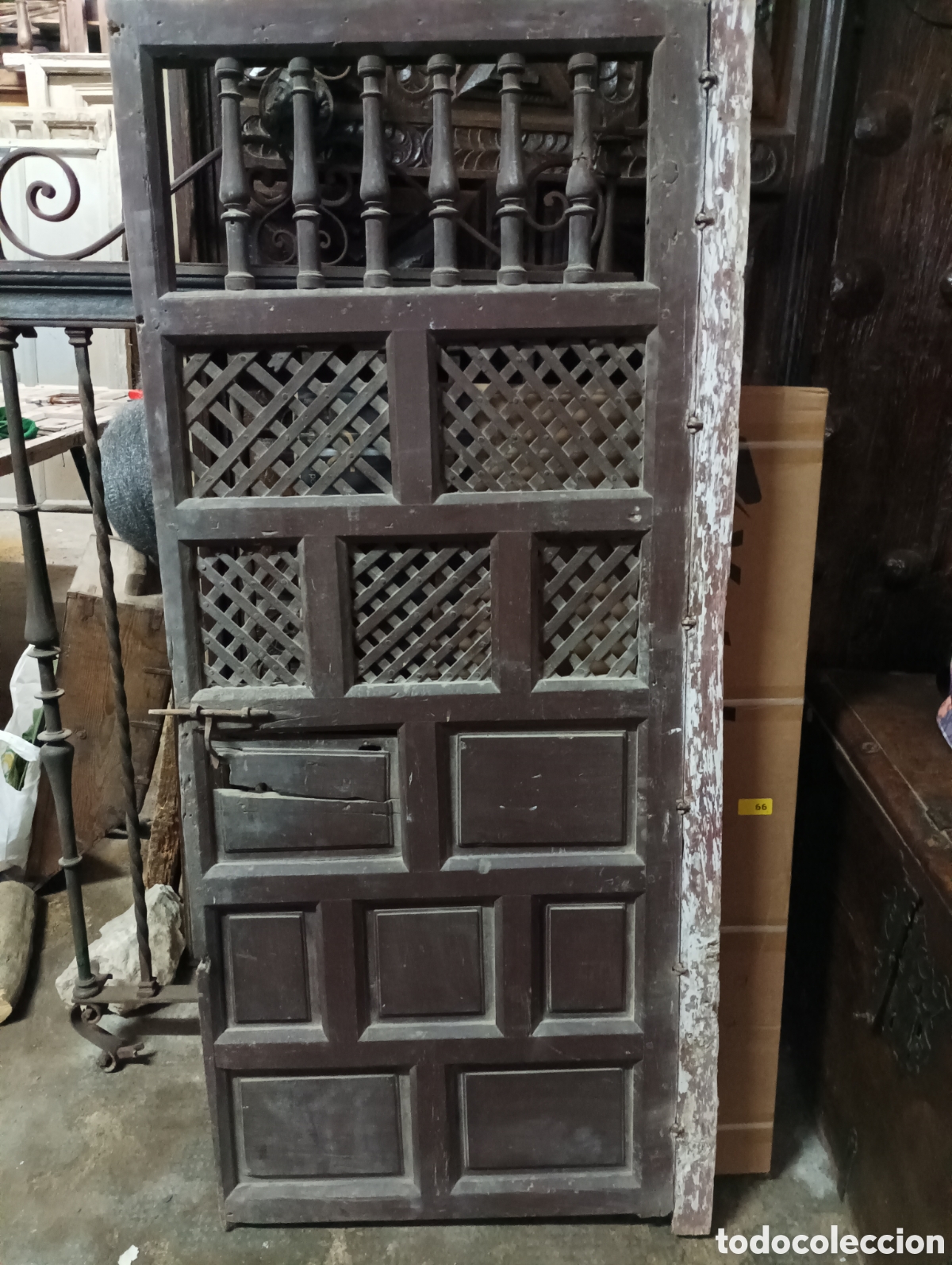 Antig&uuml;edades: PUERTA ANTIGUA DE MADERA