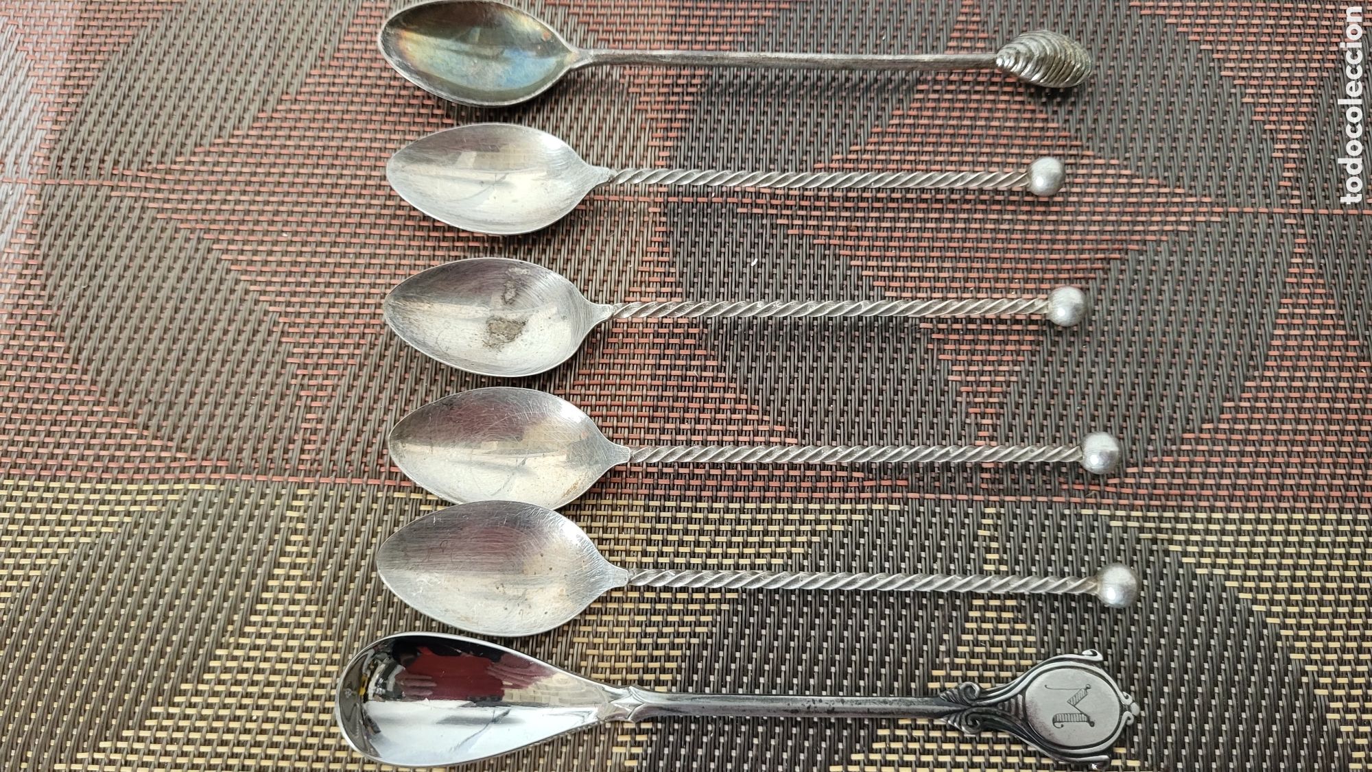 Antig&uuml;edades: Lote chucharitas vintage