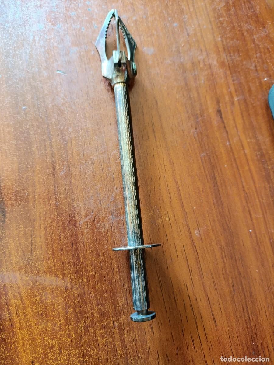 Antig&uuml;edades: Pinzas para azucar o hielo Gallia de Christofle Art Deco