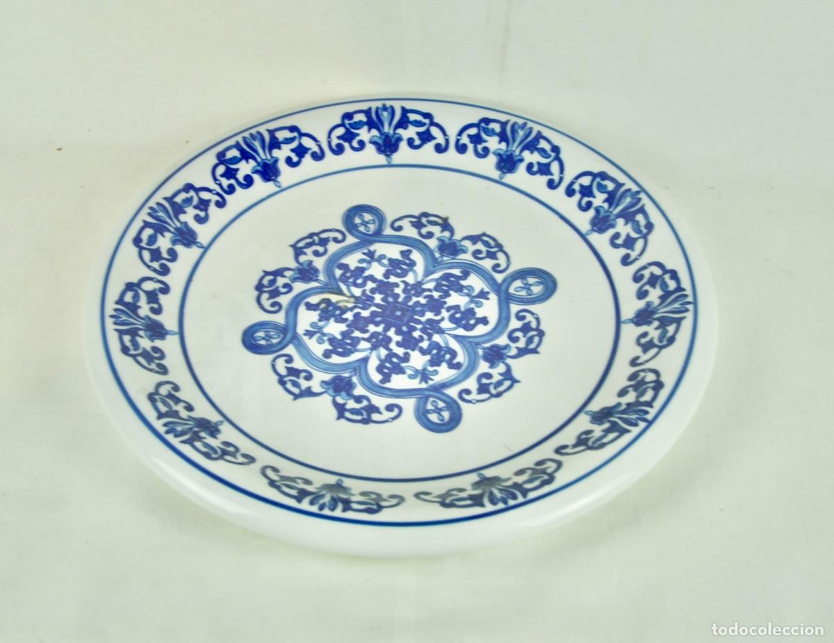 Antig&uuml;edades: Plato Viana do Castelo pintado a mano