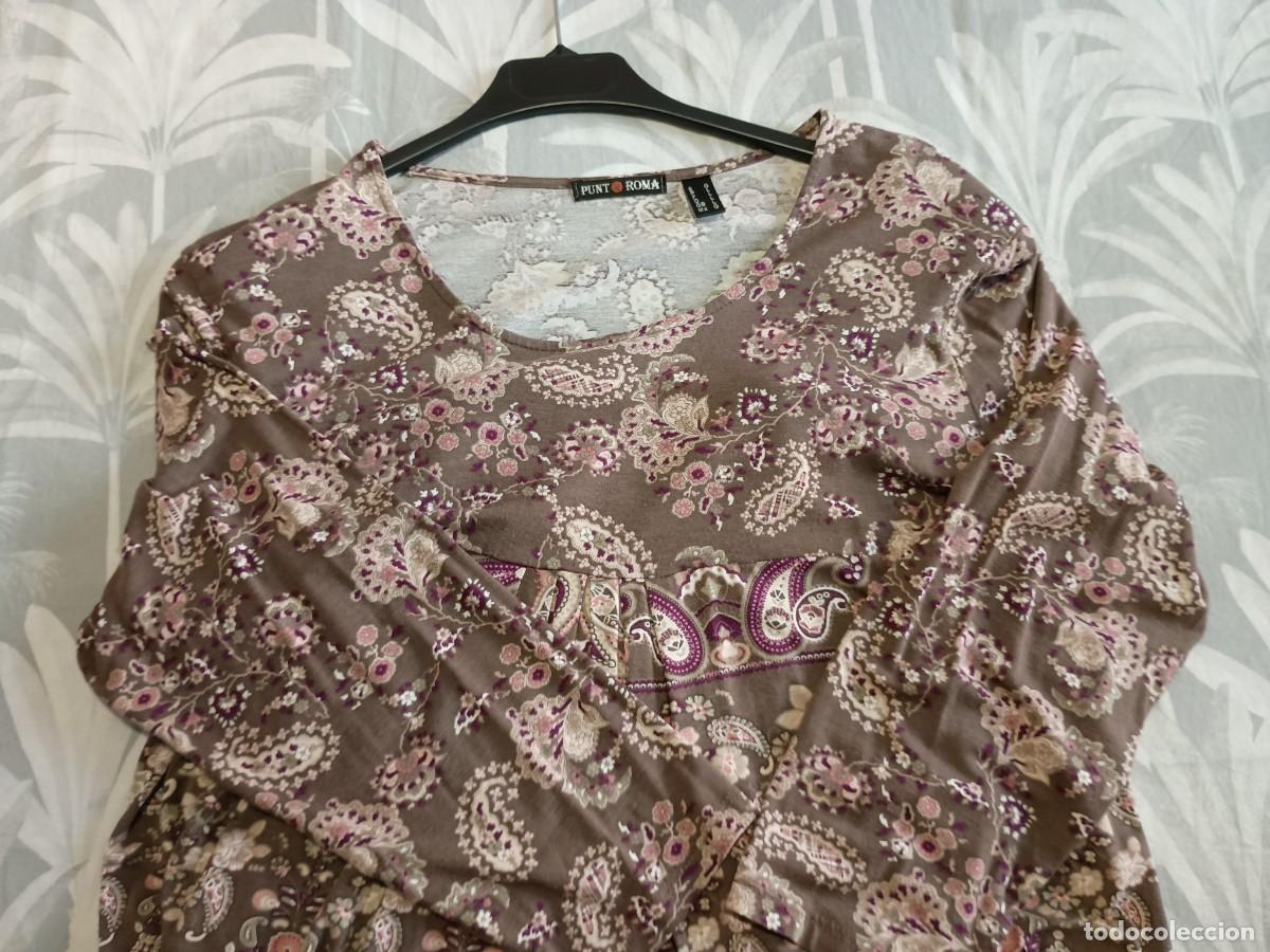 Oggetti Antichi: Blus&oacute;n de mujer Punt Roma talla L