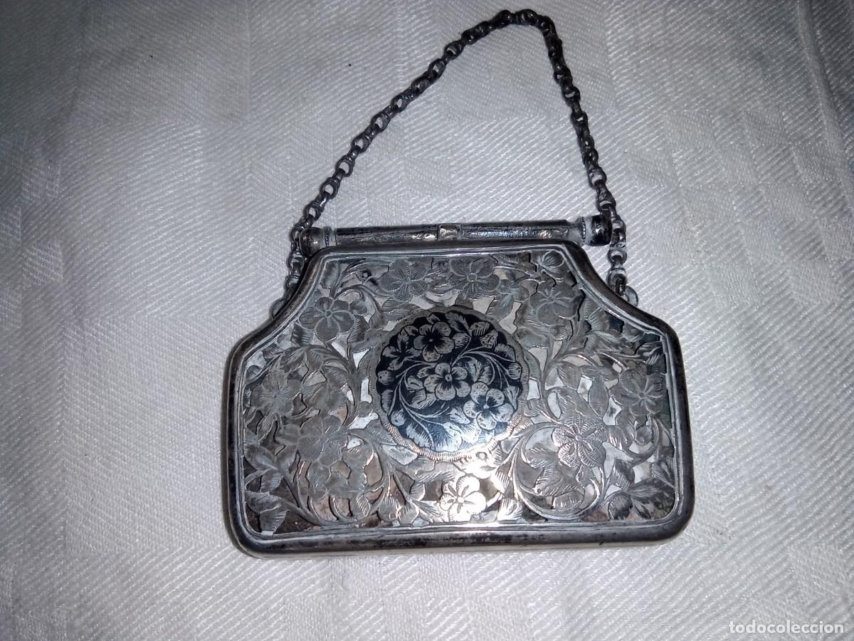 Antig&uuml;edades: Bolso antiguo peque&ntilde;o - Foto 3