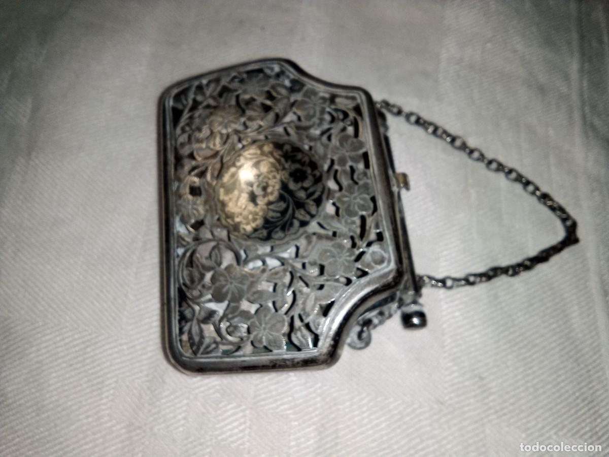 Antig&uuml;edades: Bolso antiguo peque&ntilde;o - Foto 4
