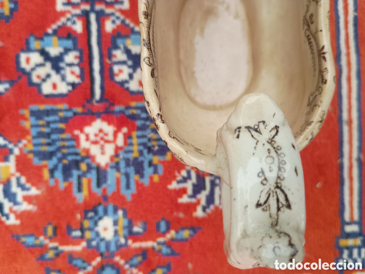 Antig&uuml;edades: Salsera marca Pickman - Foto 5