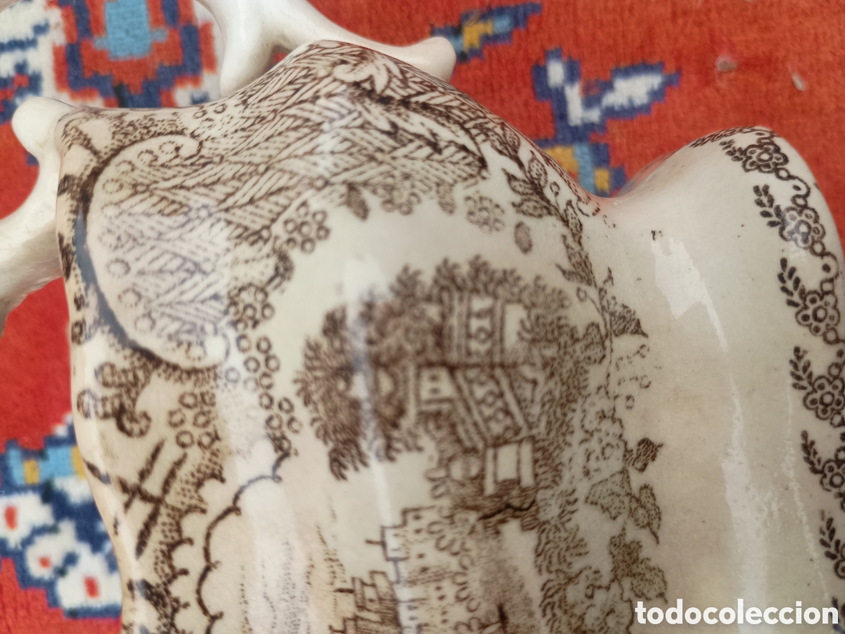 Antig&uuml;edades: Salsera marca Pickman - Foto 9