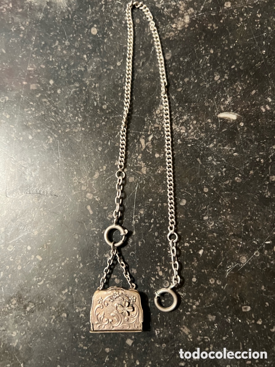 Antig&uuml;edades: Antiguo relicario plata