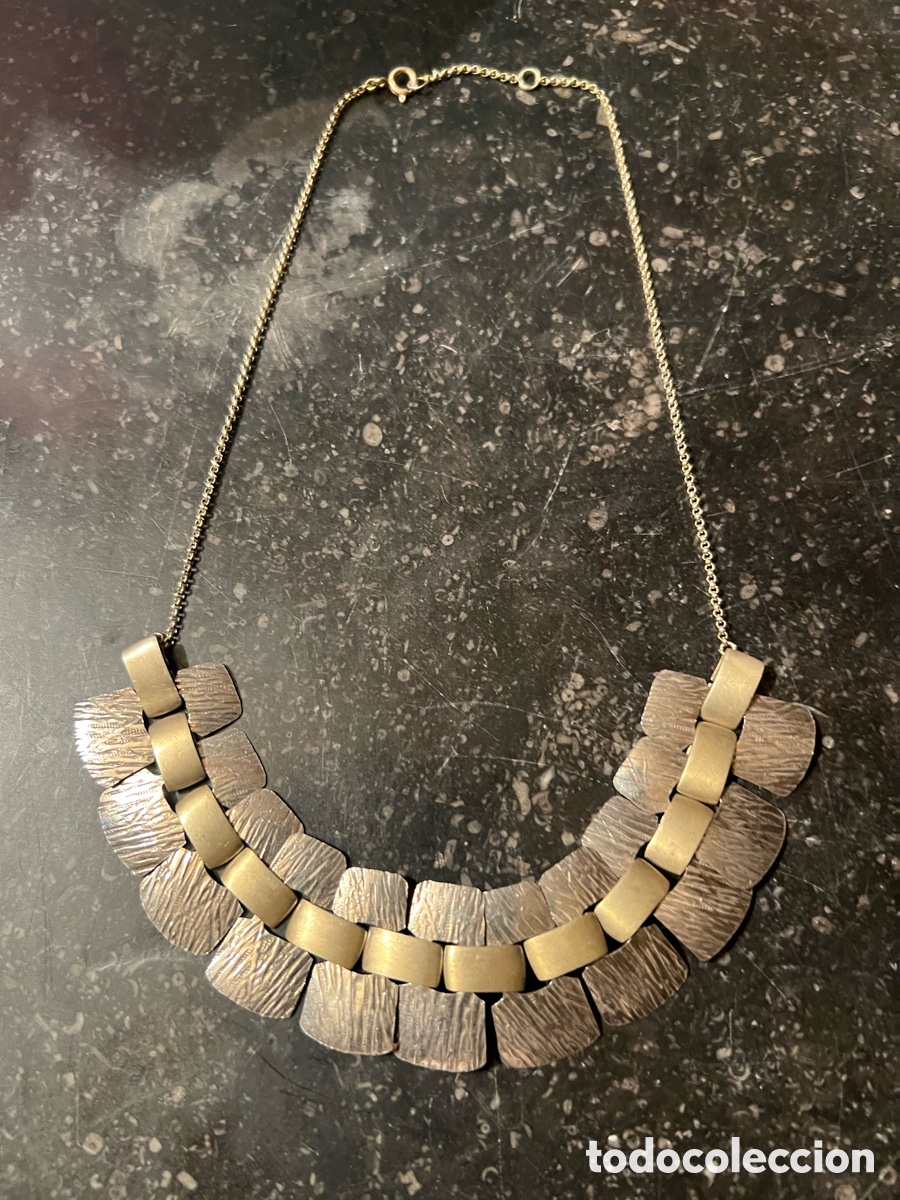 Antig&uuml;edades: Precioso collar plats 925