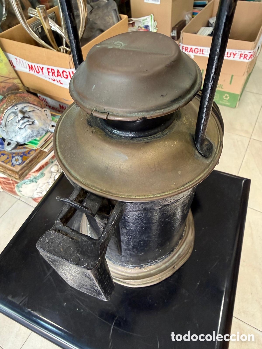 Antig&uuml;edades: Precioso farol antiguo - Foto 12
