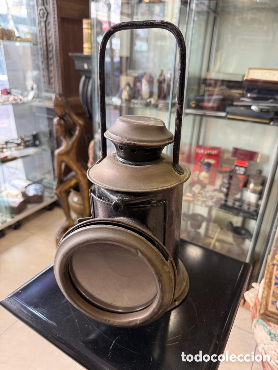 Antig&uuml;edades: Precioso farol antiguo