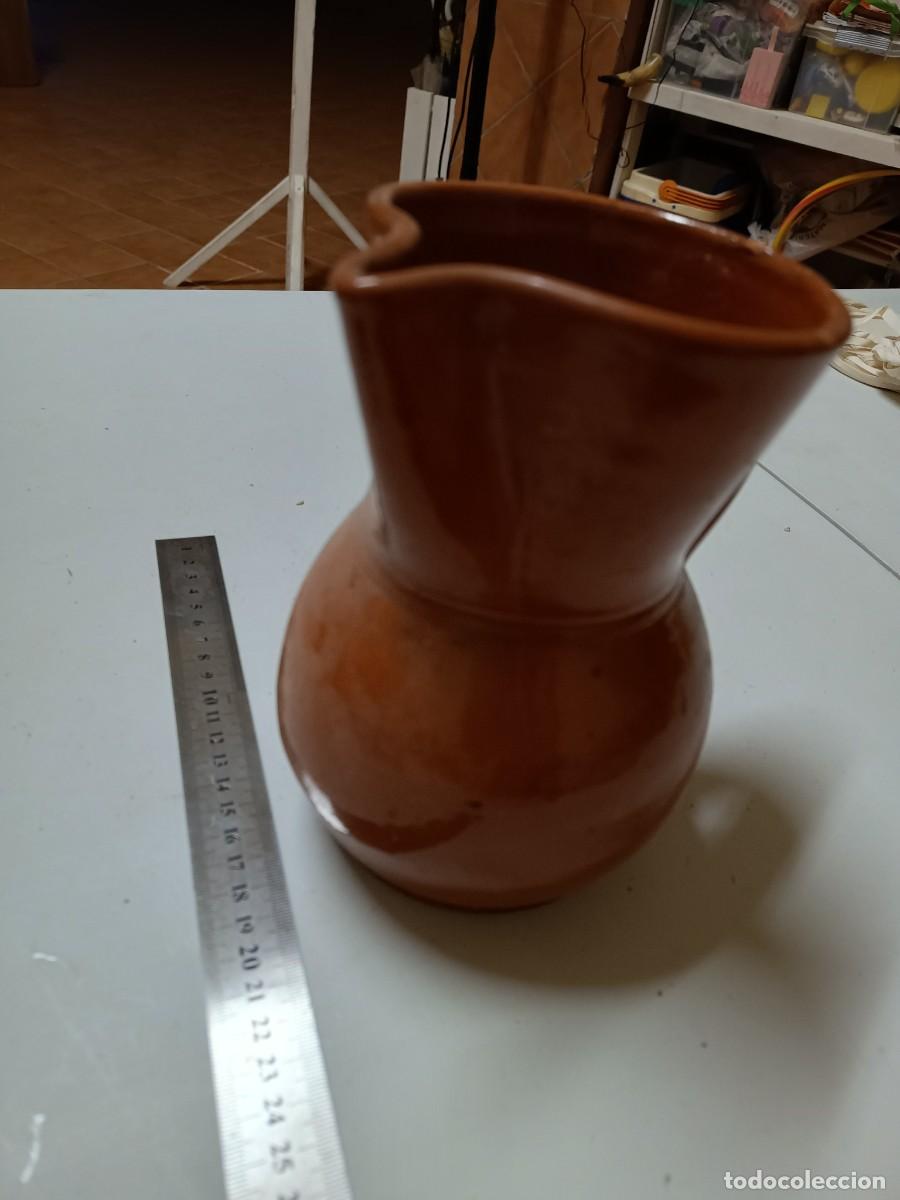 Antig&uuml;edades: Jarra de barro para vino - Foto 3