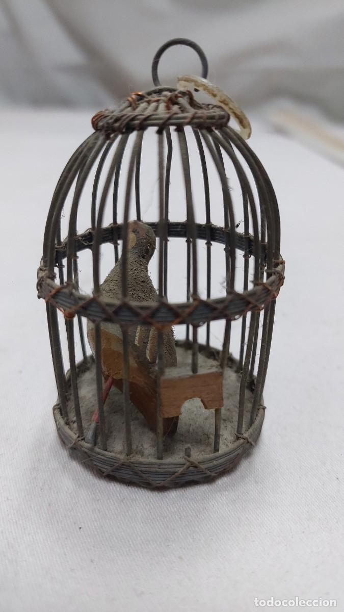 Antig&uuml;edades: Jaulita de P&eacute;rdiz decoraci&oacute;n