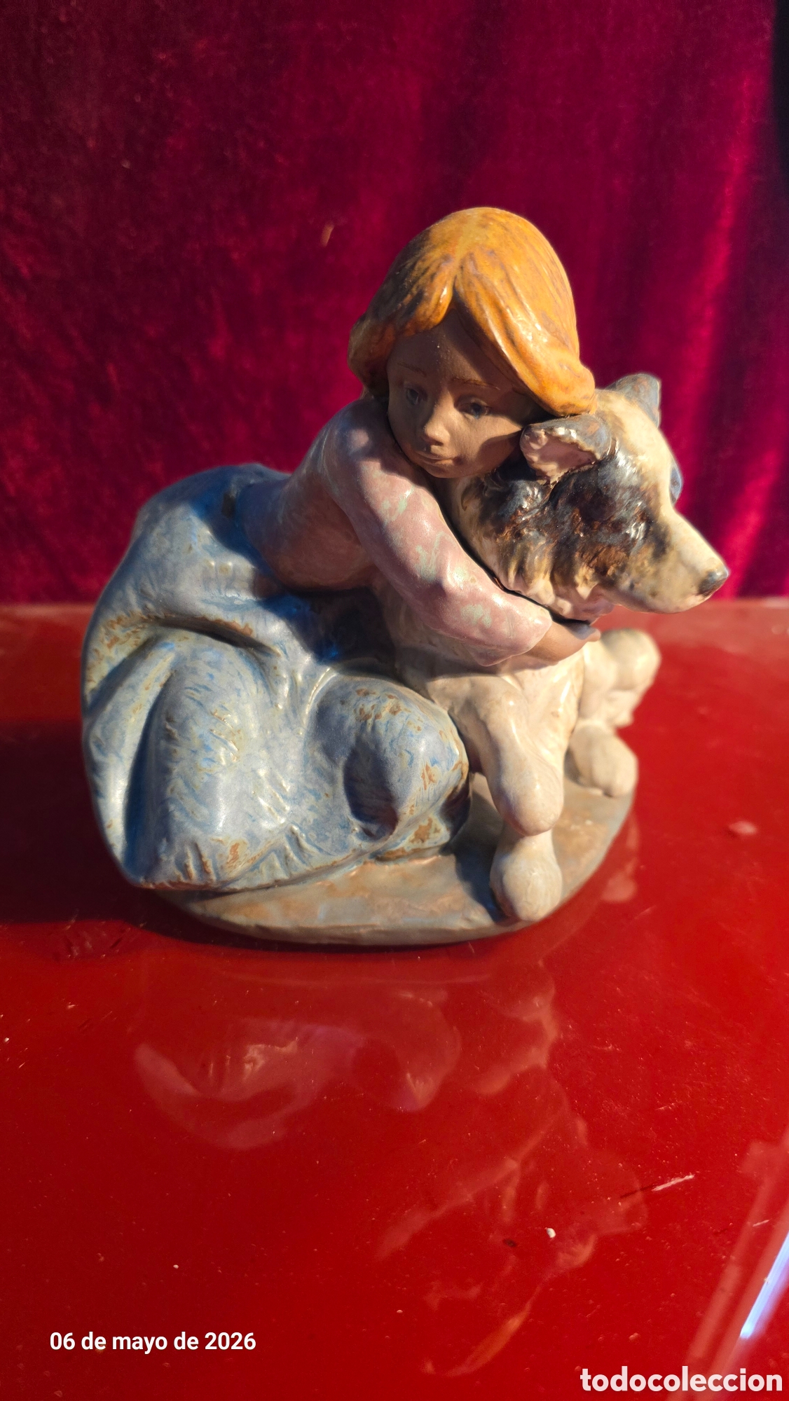 Antig&uuml;edades: Figura porcelana lladro