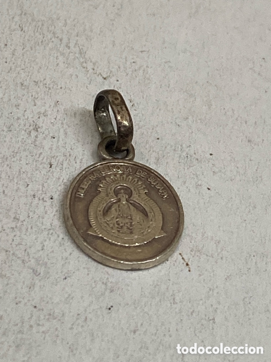 Antig&uuml;edades: Medalla de plata religiosa C580