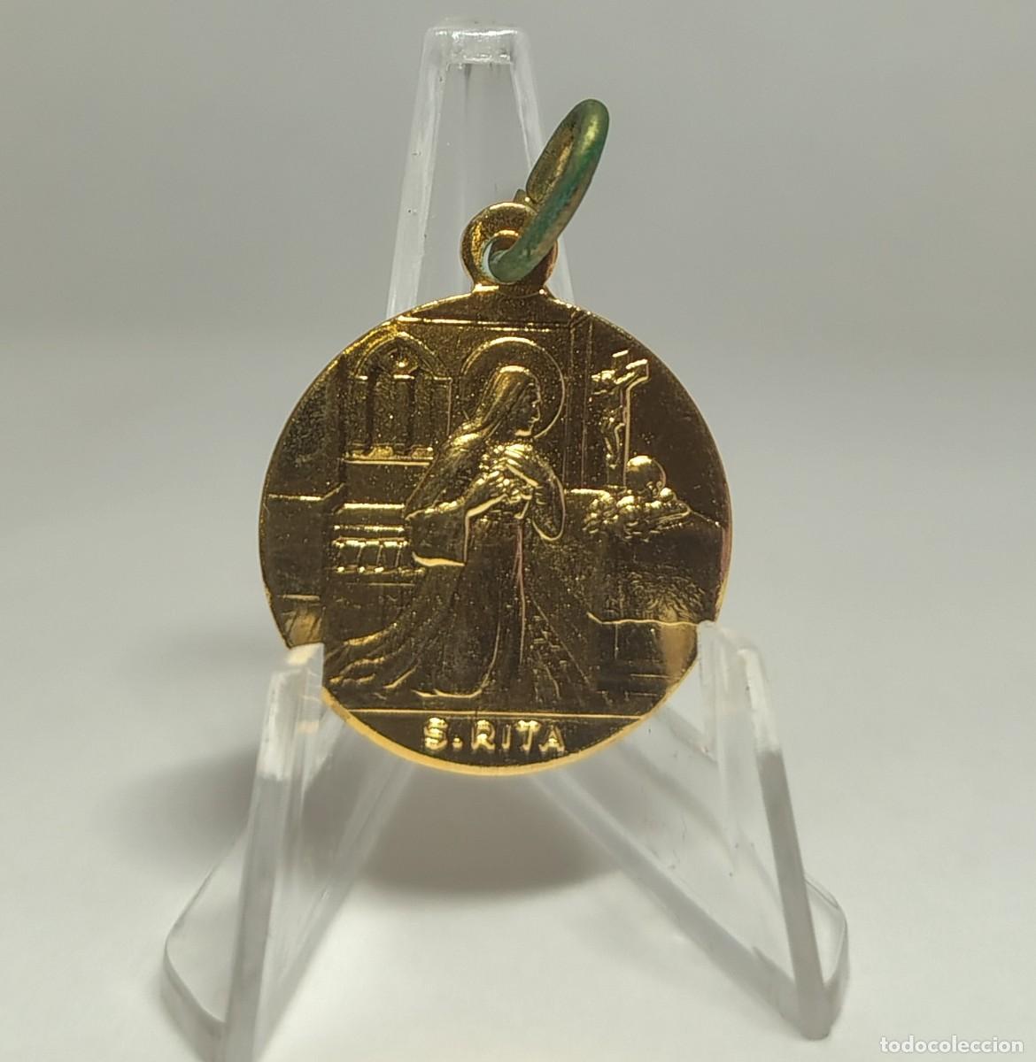 Antig&uuml;edades: Medalla religiosa / Colgante: SANTA RITA DE CASIA (Italia). M287