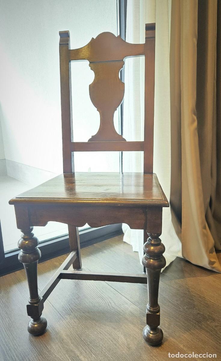 Antig&uuml;edades: Pareja sillas georgianas madera - Foto 2
