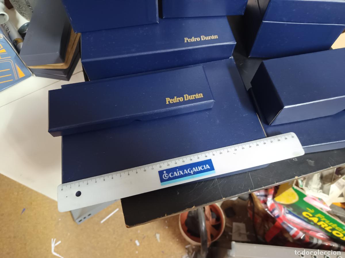 Antig&uuml;edades: 9 CAJAS VACIAS DE DISTINTOS TAMA&Ntilde;OS DE PEDRO DURAN OBJETOS DE PLATA