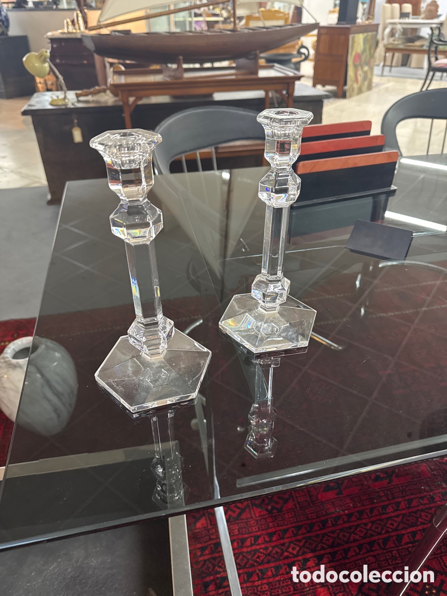 Antig&uuml;edades: Cand&eacute;labres de cristal