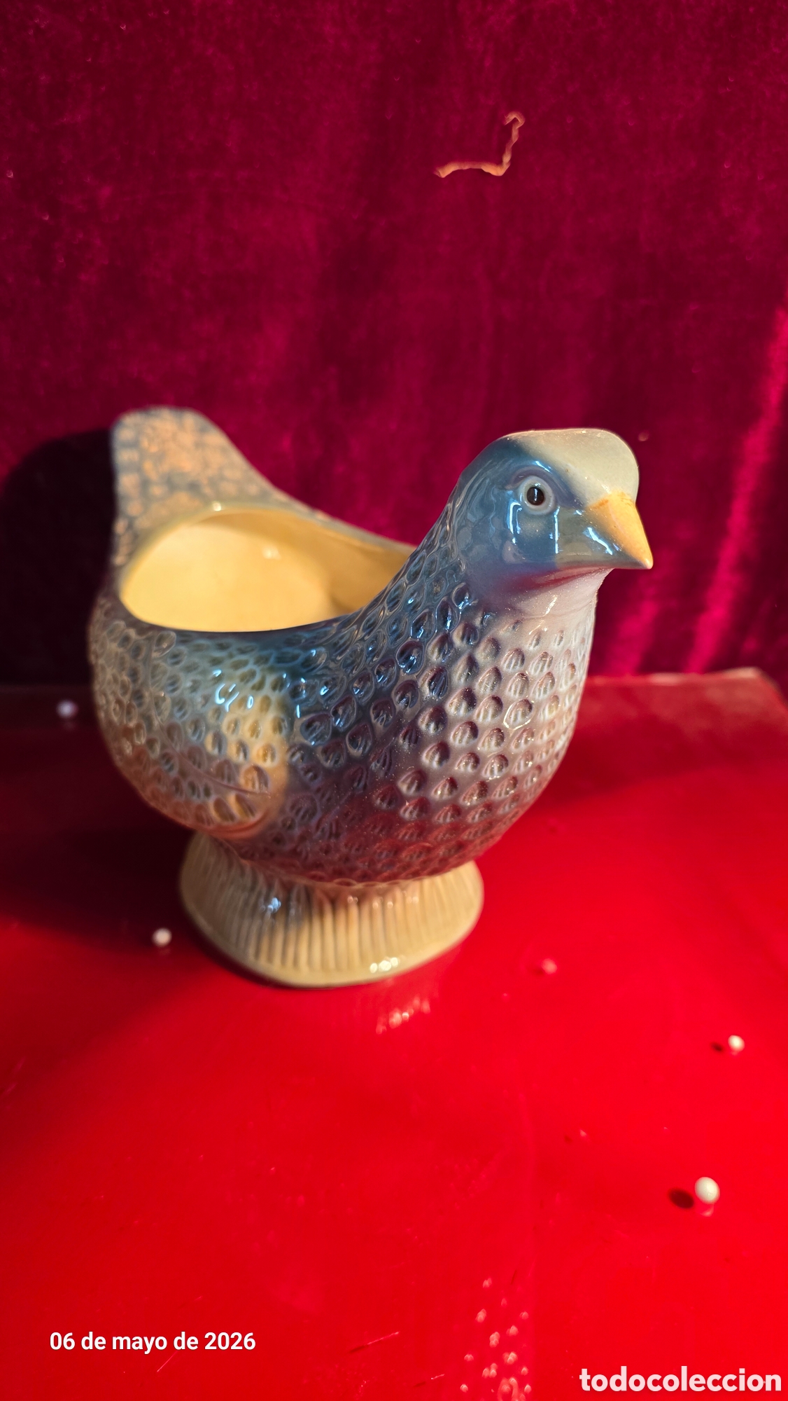 Antig&uuml;edades: Jarron paloma porcelana lladro - Foto 2