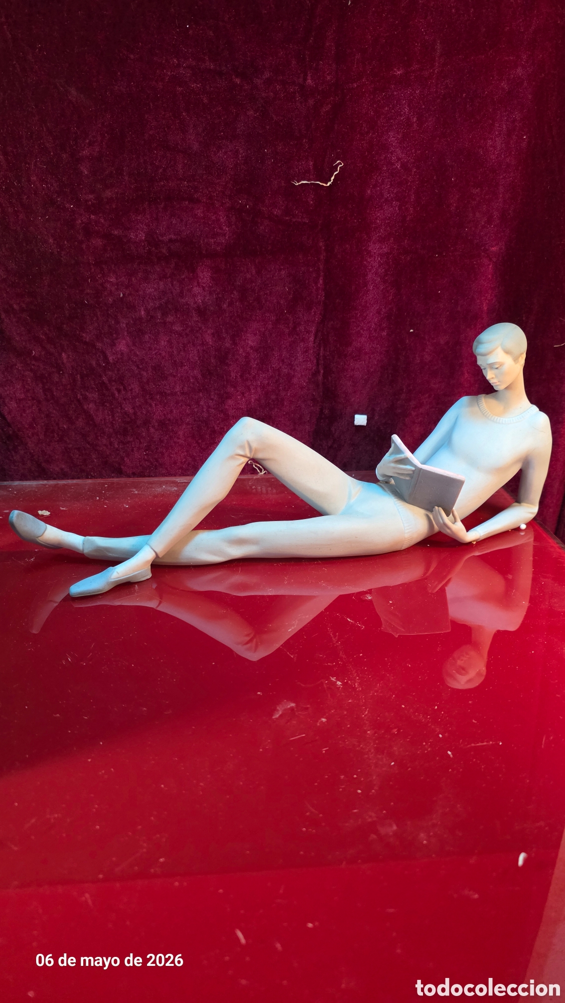 Antig&uuml;edades: Figura porcelana lladro