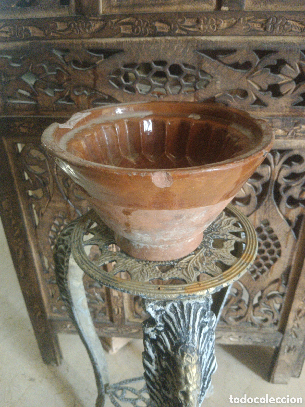 Antig&uuml;edades: Antigua flanera en ceramica