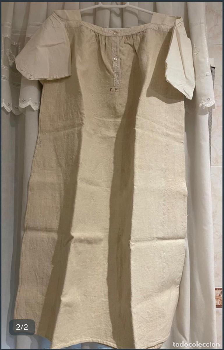 Antig&uuml;edades: Maravillosa camisa o camis&oacute;n, muy antiguo.