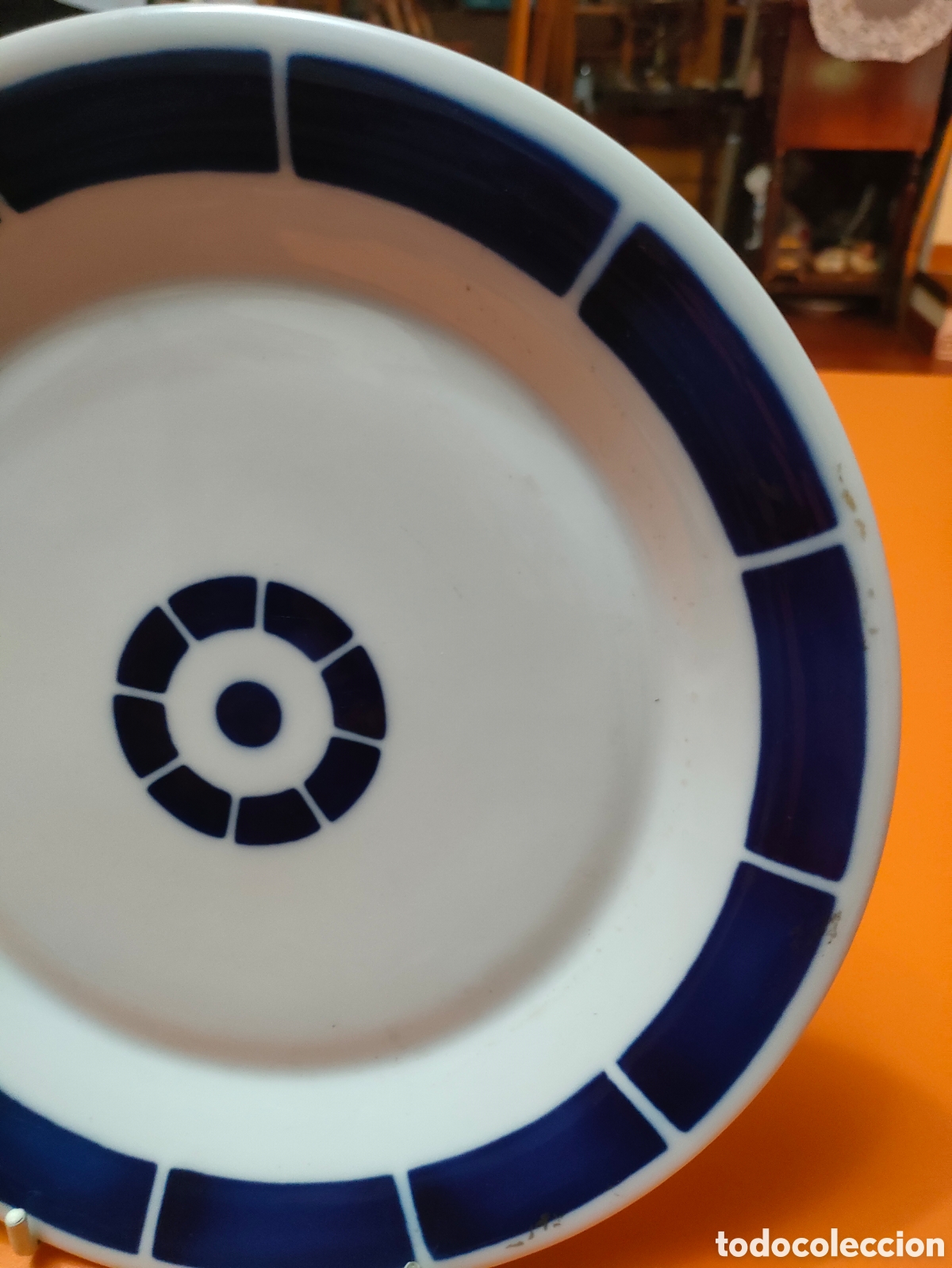 Antig&uuml;edades: Plato llano de Sargadelos - Foto 2